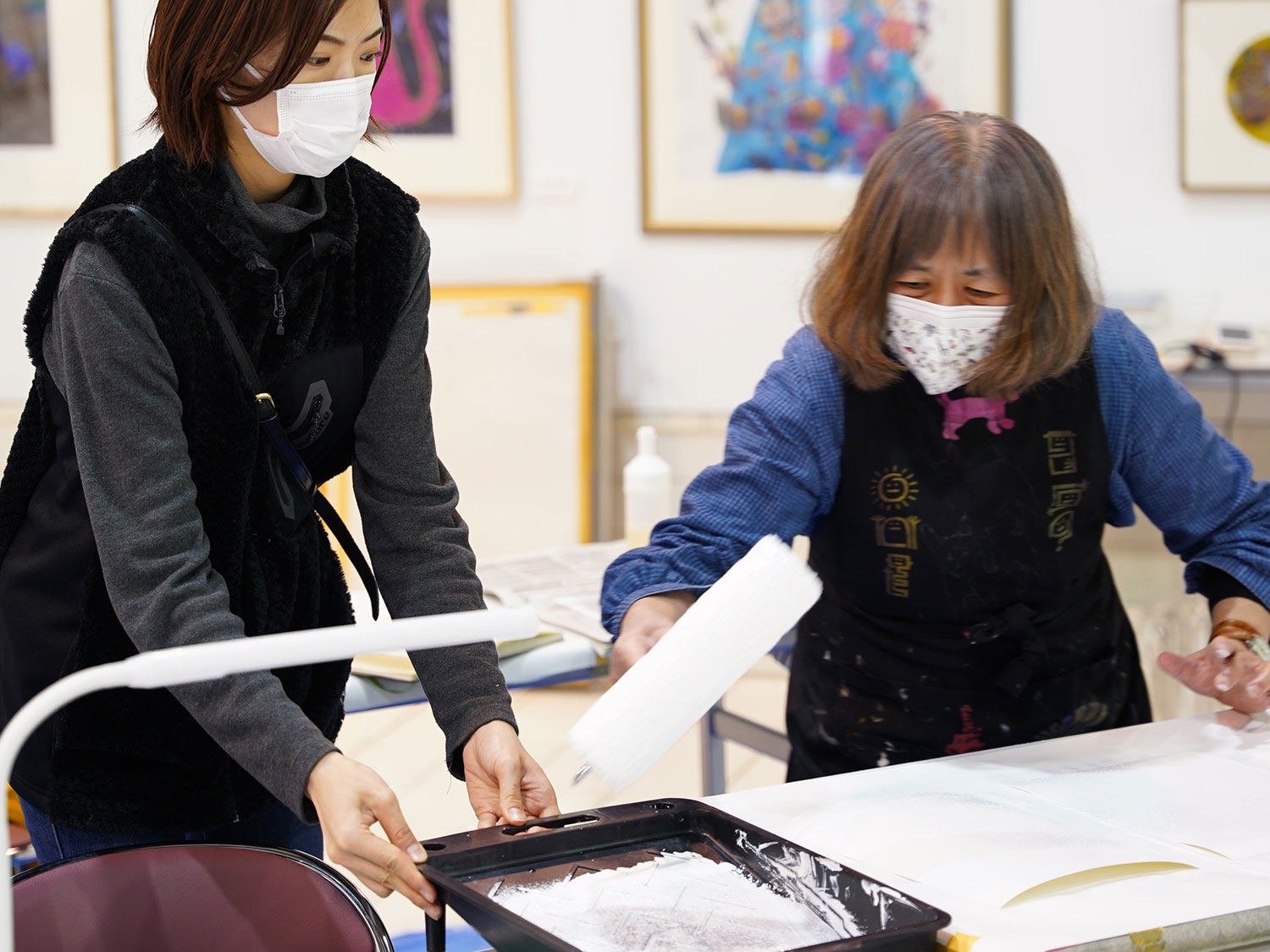 ワークショップ活動の様子の写真